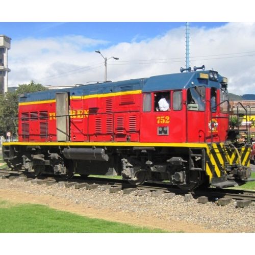 Locomotora en Bogot
