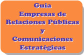 Guía de Empresas de Relaciones Públicas y Comunicaciones Estratégicas